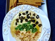 A picture of arabic dip