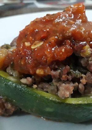 Una foto de Zapallitos Rellenos