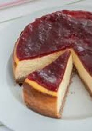 Una foto de Cheesecake americano (súper fácil)