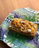 Pan relleno de taquitos de jamón y quesos