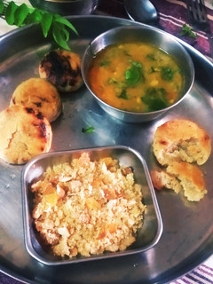 राज्यस्थानी दाल बाटी चूरमा (Rajasthani dal baati churma recipe in Hindi) रेसिपी मुख्य फोटो