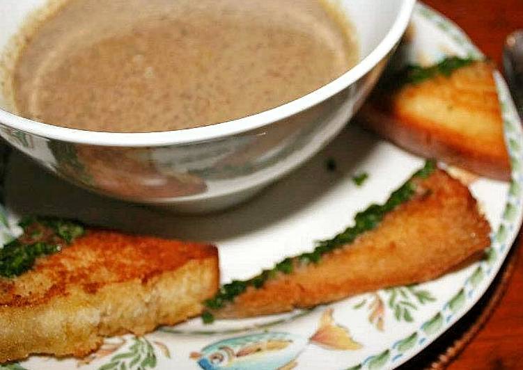 Homemade Mushroom Cream Soup