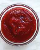 Tomato ketchup or red sauce (home-made)