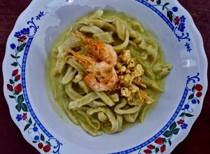 Foto resep Mie Ubi Kuning Kuah Santan