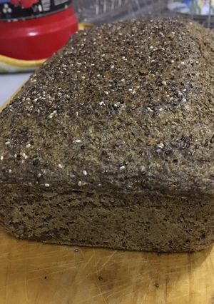Una foto de Pan de linaza y chía