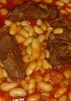 صورة لوصفة فاصوليا بيضاء باللحمة