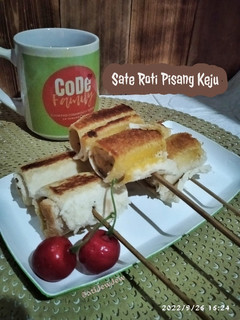 Foto resep *Sate Roti Pisang Keju*