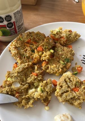 Una foto de Tortitas de quinoa