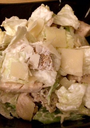 Une photo de César salade