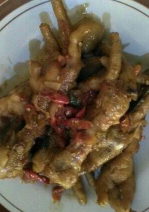 Foto resep Ceker bumbu kecap pedas