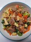 Capcay Goreng dengan Cekian
