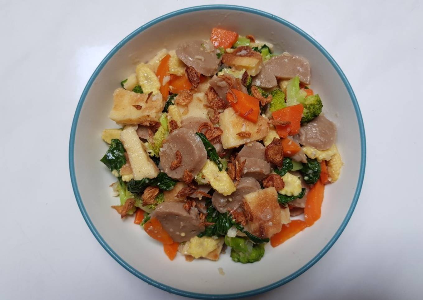Capcay Goreng Dengan Kekian