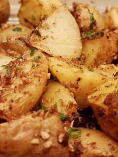 Una foto de Papas Horneadas (Guarnición)