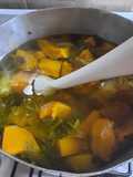 Sopa casera de verduras