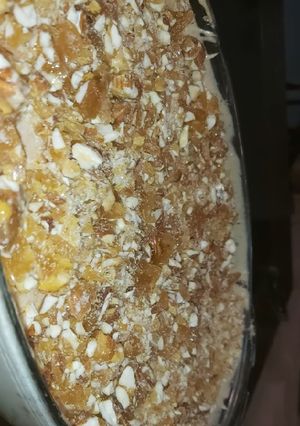 صورة لوصفة كيكه النسكافيه بالكروكان