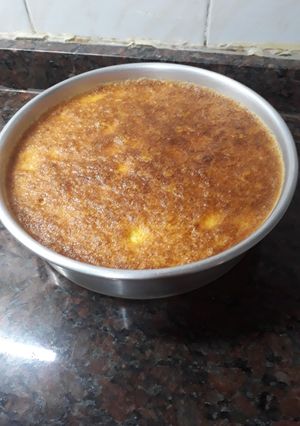Una foto de Flan casero. Grace