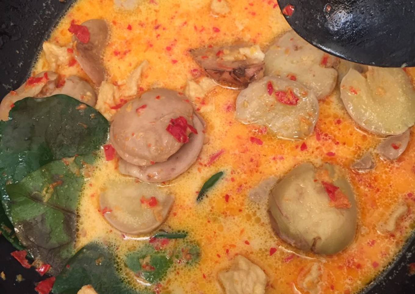 Semur tahu jengkol