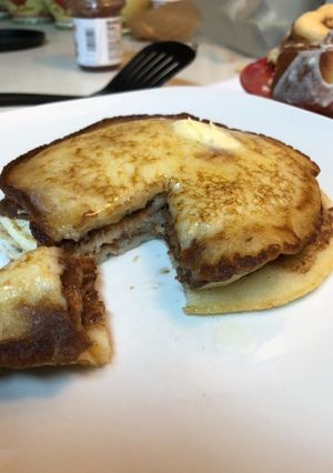 A picture of Best Chocaholics Pancakes.