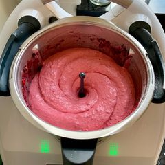 A picture of Frozen berry sorbet.