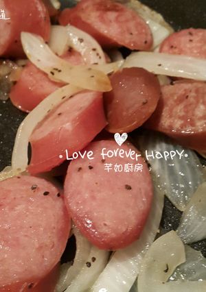 鐵板韓式司華力腸 的食譜成品照片