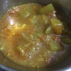 A picture of Kaddu ki sabji.
