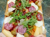 Carpaccio di melone e bresaola