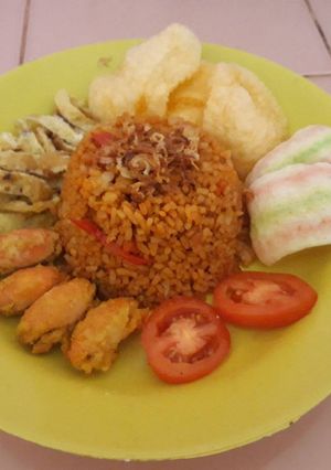 Foto resep Nasi goreng pete