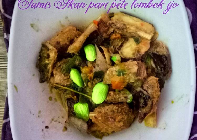 Resep Tumis pari pete cabe ijo, Menggugah Selera