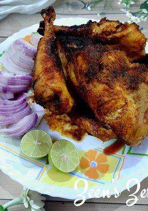 A picture of Air Fryer Roasted Country Chicken.