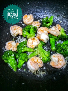 Foto resep Cah brokoli udang