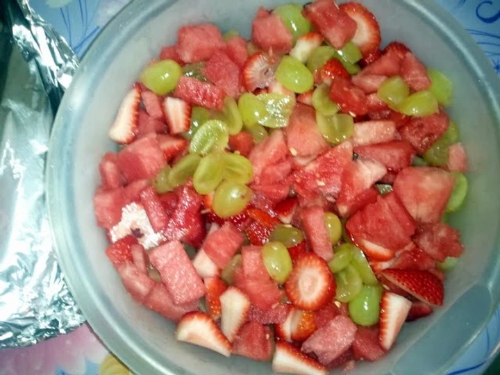 Easy Steps Make Recipes fruit salad the Can Spoil the Tongue So Delicious.