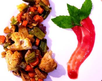 Ultimate Making Recipe 9cup mix veg curry  Delicious and Healthy