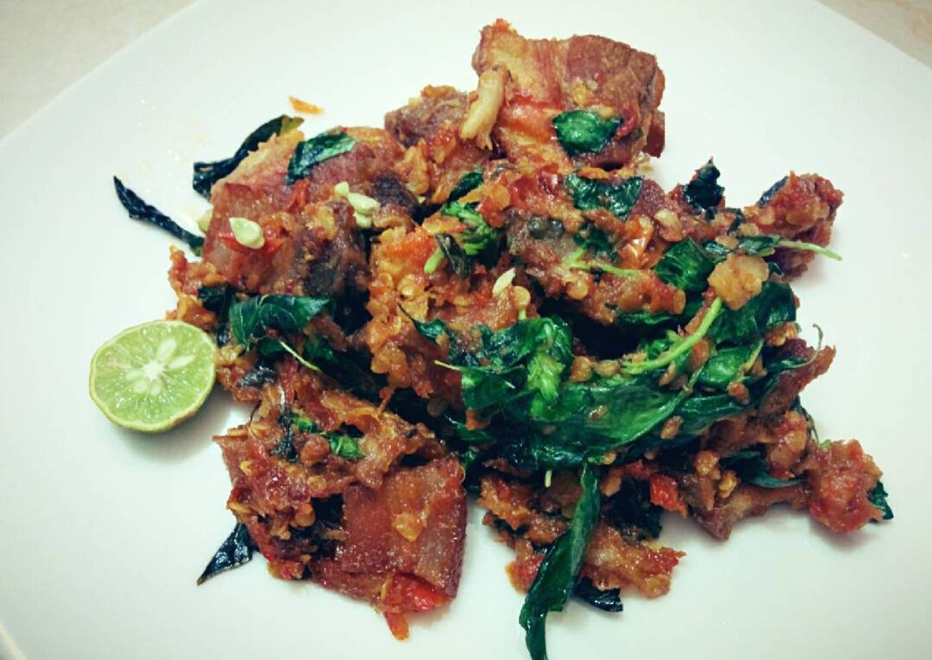Babi Tore Sambal Kemangi