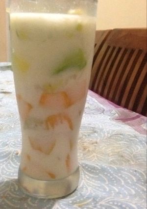 Foto resep Es teler triple