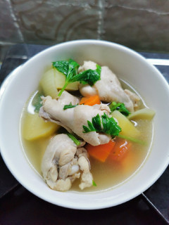 รูปของ ซุปไก่มันฝรั่ง