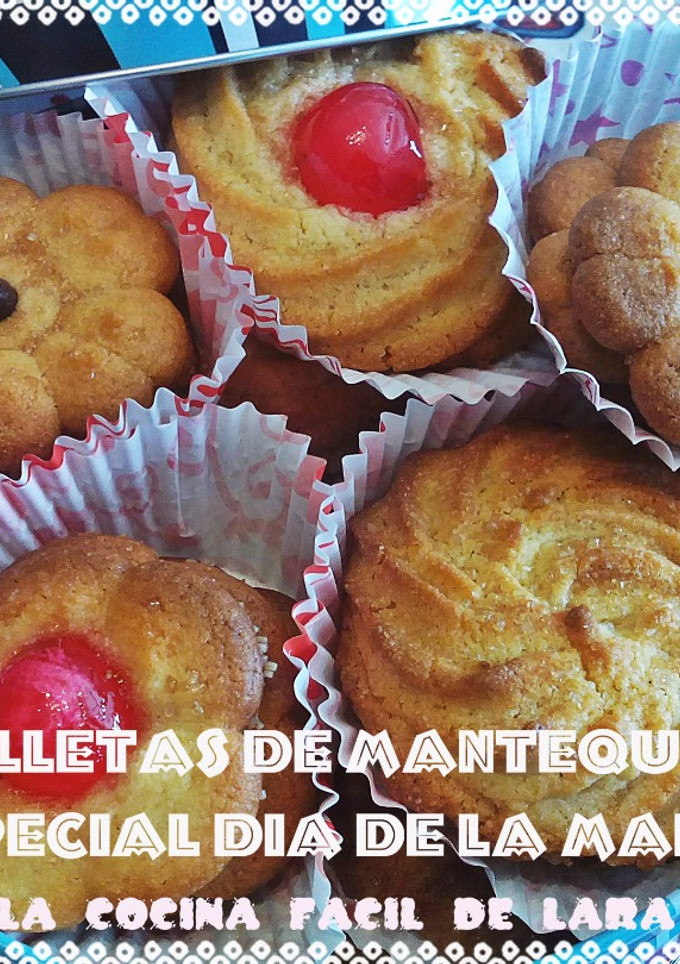 Una foto de Galletas de mantequilla especial Día de la Madre