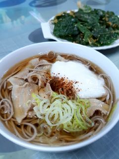 รูปของ Tempura Tororo Soba