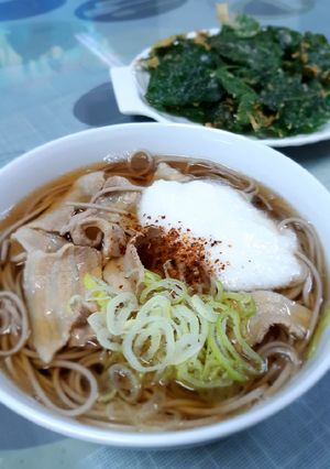 รูปของ Tempura Tororo Soba
