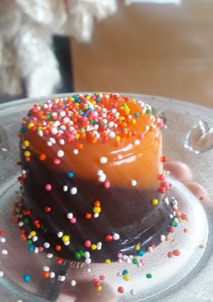Foto resep Puding labu mix coklat