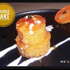 A picture of Orange marmled mini cake.