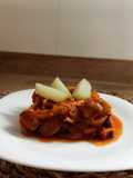 Repollo con champiñones al estilo ucraniano (apta para veganos)