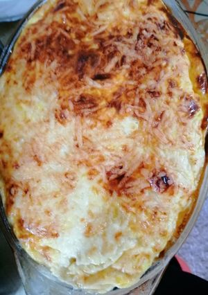 Muszaka/rakott krumpli recept fotója