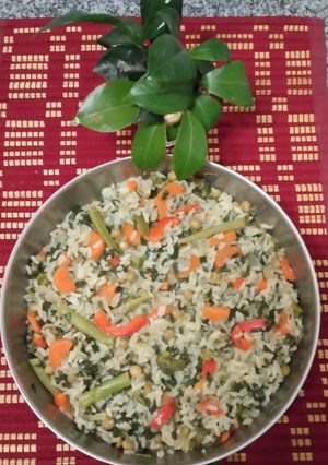 Una foto de Arroz a la Florentina
