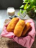 Roti Goreng isi Pisang Coklat Keju (1260)