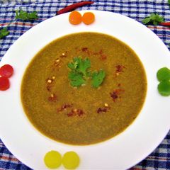 A picture of Rajma (Red Kidney Beans) Soup.