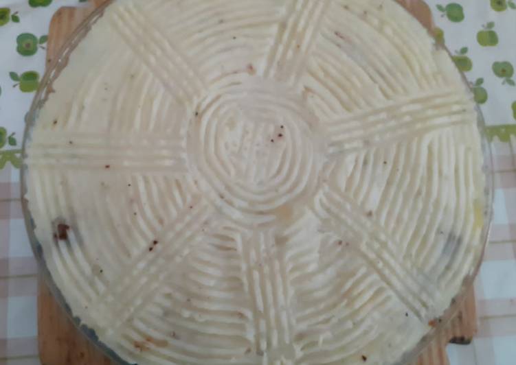 Pastel de carne y papa