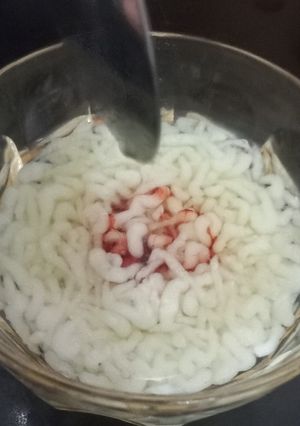 عکسی از دستور فالوده کرمانی
