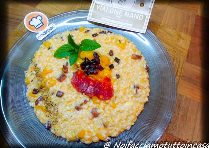 Come a Fai  Veloce Risotto &amp;#34;Vialone Nano&amp;#34; con Mango e Chorizo piccante