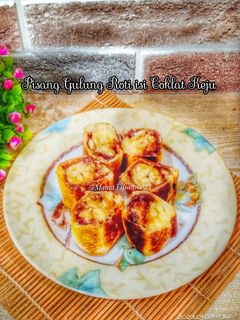 Foto resep Pisang Gulung Roti Isi Coklat Keju