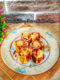Foto resep Pisang Gulung Roti Isi Coklat Keju